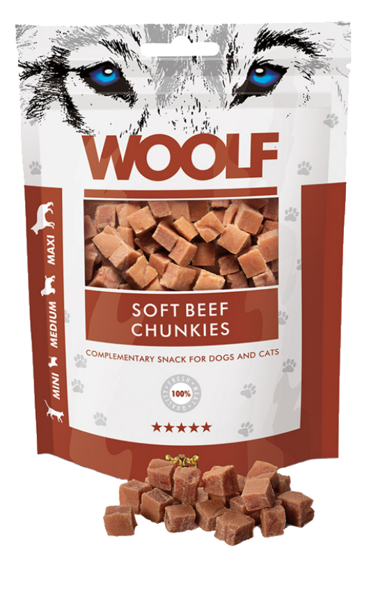 Picture of Woolf Beef Chunkies