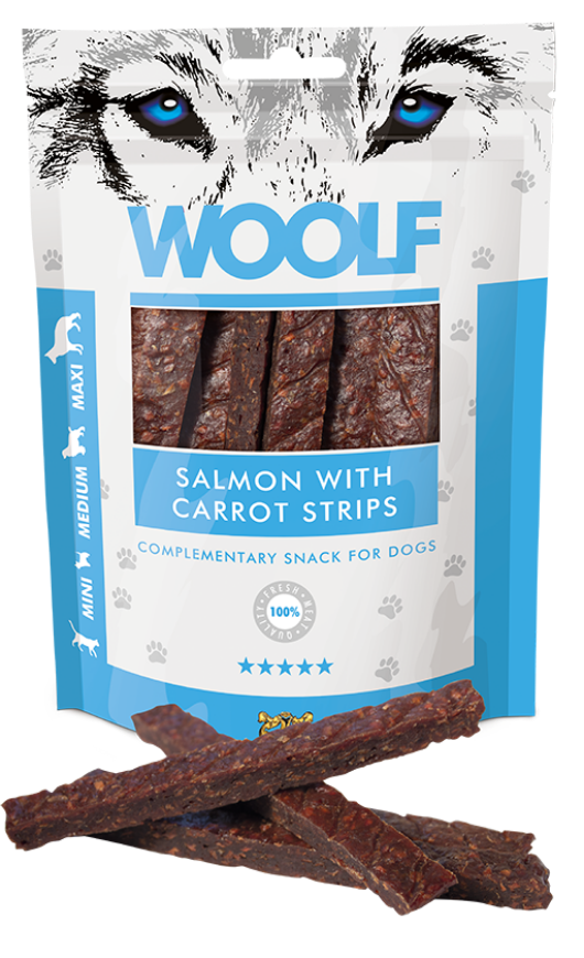 Picture of Woolf Salmon With Carrot Strips