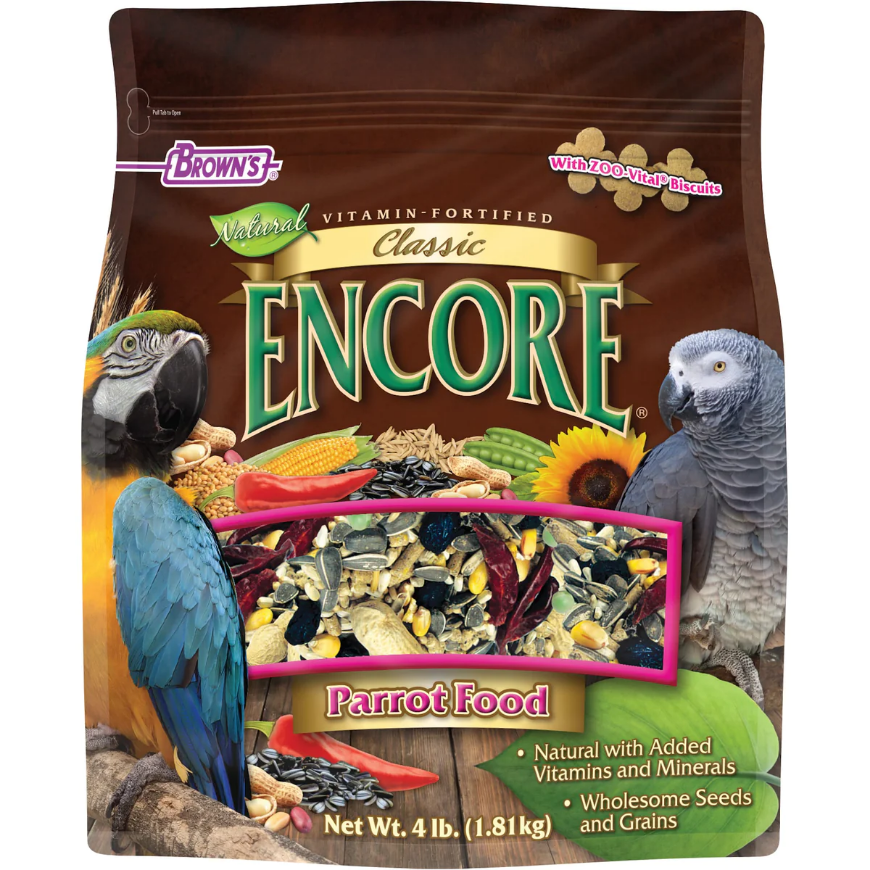 Picture of Brown'S Encore Classic Natural Parrot Food