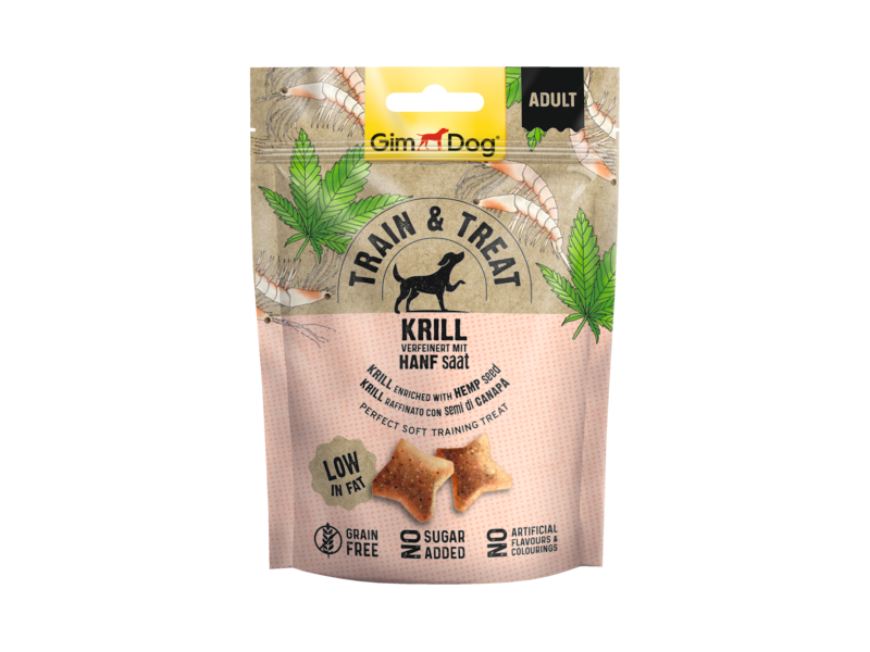 Picture of Gimdog Train & Treat - Krill With Hemp 