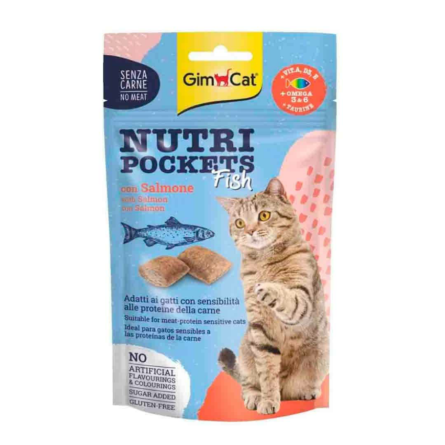 صورة Gimcat Crunchy Salmon Cat Treat