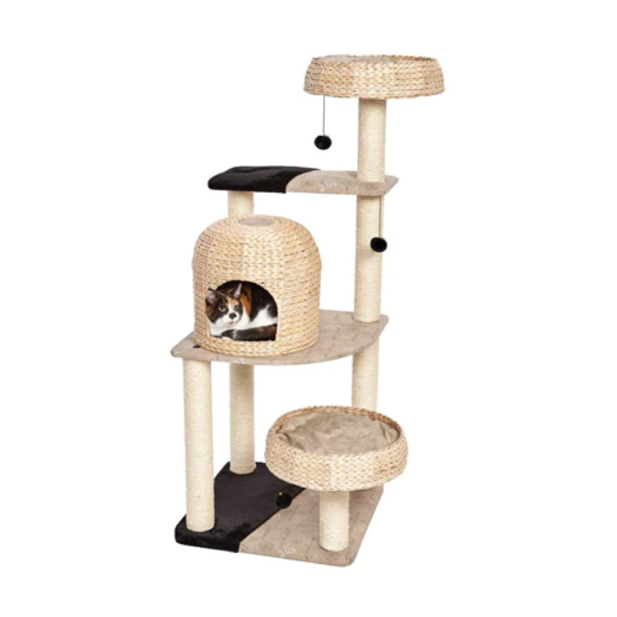 Picture of Midwest Feline Nuvo Biscayne Cat Tree, 30"L X 32"W X 60"H