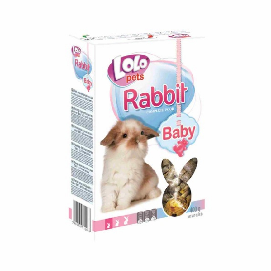 صورة Lolo Pets Complete food for Baby Rabbits 400g