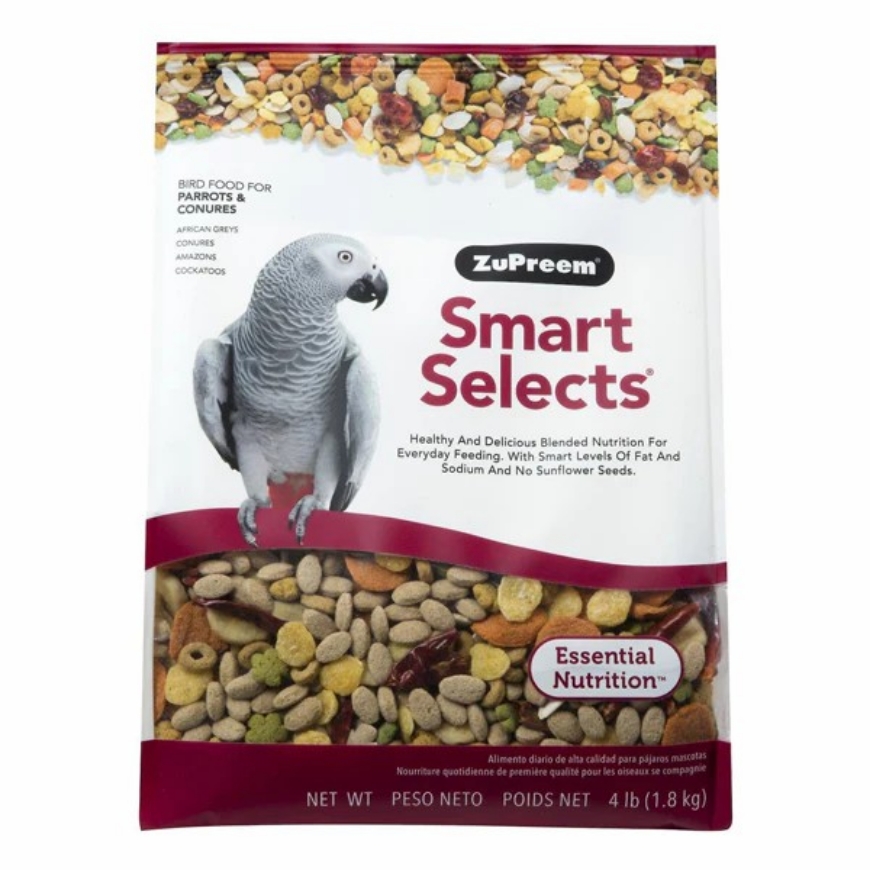 صورة Zupreem Smart Select Parrot and Conure Bird Food  1.8kg