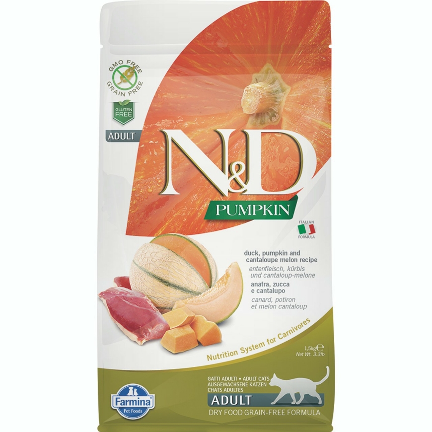 صورة Farmina N&D Pumpkin Cat Duck 1.5 Kg