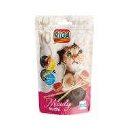صورة Riga Miouly Sushi Fish and Chicken Cat Treats - 100 g
