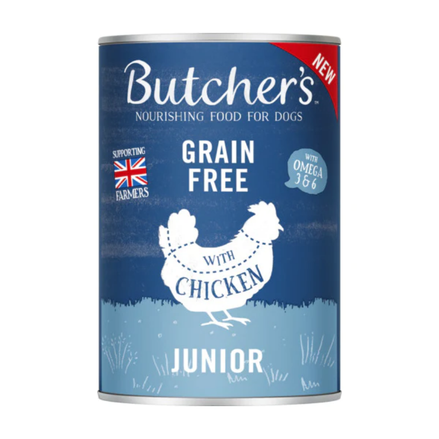 Picture of Butcher'S Original Junior Chicken Pieces In Jelly Wet Food For Small Dogs