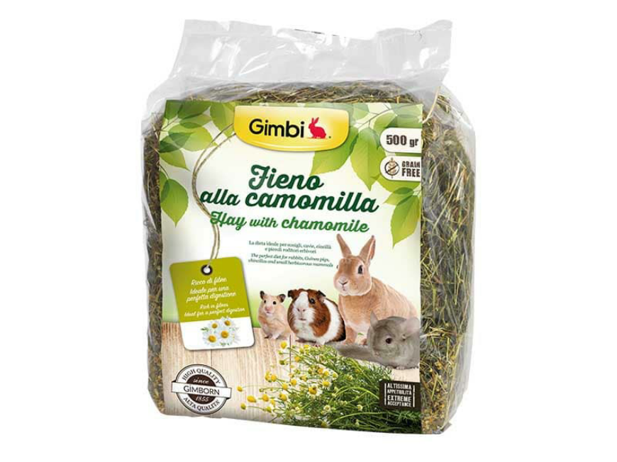 Picture of Gimbi Natural Straw With Chamomile For Rabbits And Rodents