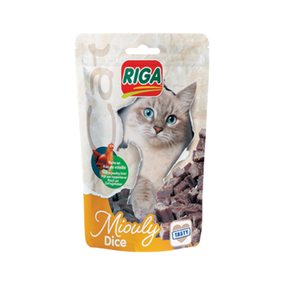 Picture of Riga Miouly Poultry Liver Cat Treats - 50 g
