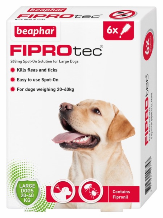 Picture of Beaphar Fiportec Flea and Tick for Large Dogs