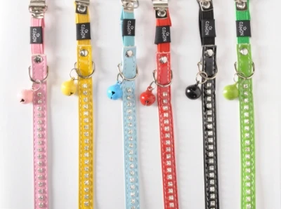 Picture of Camon Cat Collar with Rhinestones And Bell