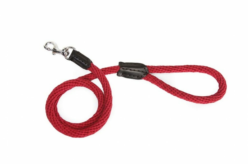 Picture of Camon Rope And Leather Leash Brown 12x1200 mm