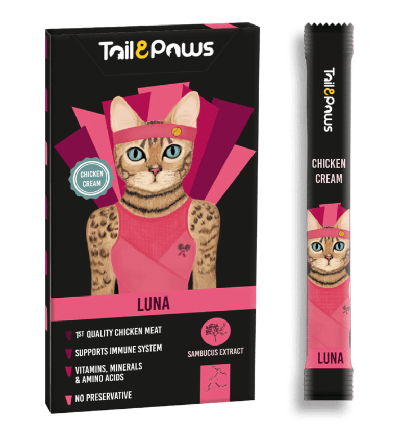 صورة Tail And Paws Cat Cream - Luna 75G