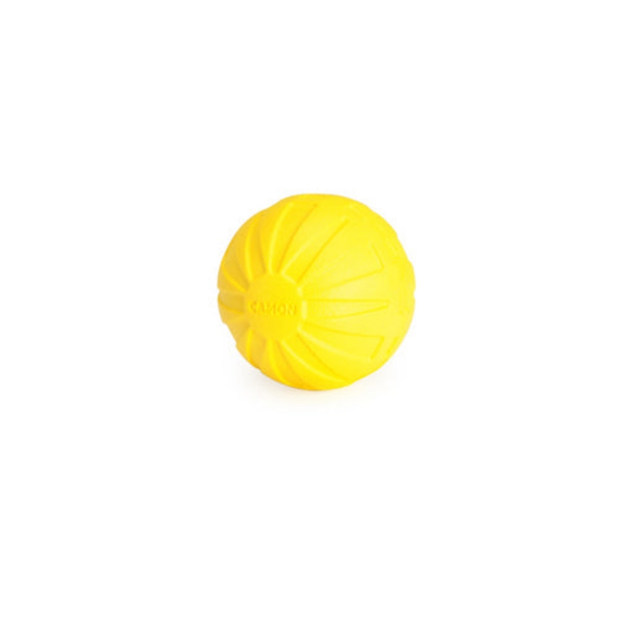 Picture of Camon-Dog-Toy-Eva-Ball-Yellow-72Mm