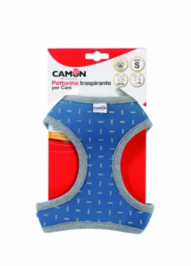 Picture of Camon Blue Harness with Reflective Bone Shaped Large