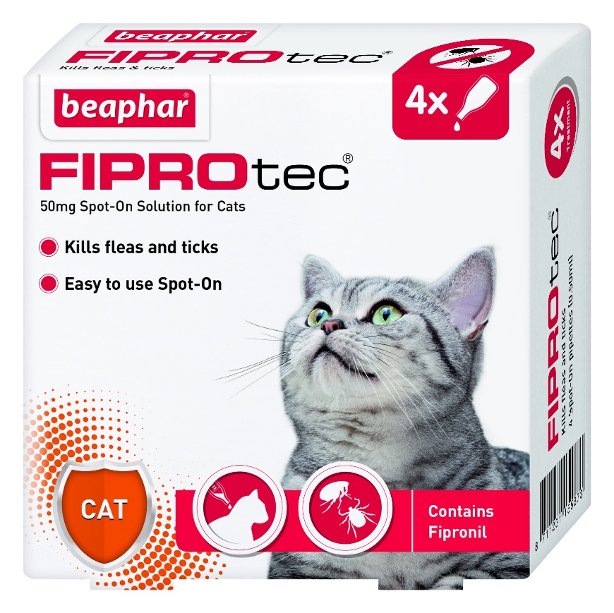 Picture of Beaphar Fiportec Flea and Tick for Cats