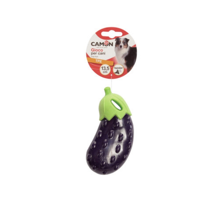 Picture of Camon Tpe Eggplant With Squeaker 13.5Cm