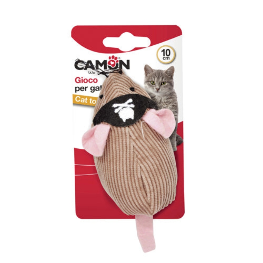 Picture of Camon Striped Play Mouse 10Cm