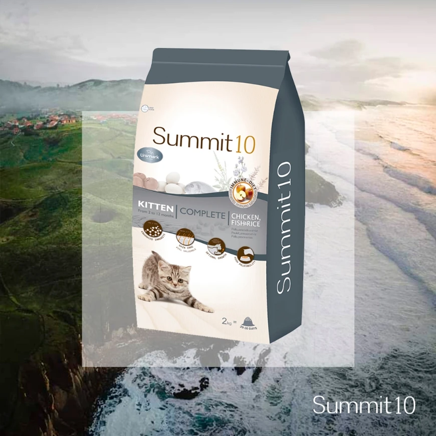 Picture of Summit 10 Kitten Complet Chicken Fish Rice 2 Kg