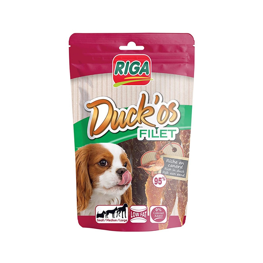 Picture of Riga Duck'Os Duck Fillet Dog Treats - 80 g