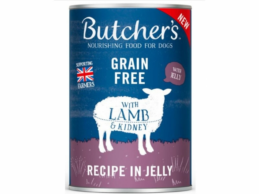 Picture of Butcher's Dog Wet Food Lamb 400g