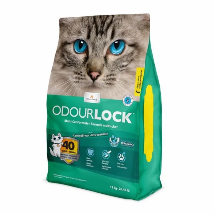 Picture of Odour Lock Breeze Refreshing scented cat litter 12 kg