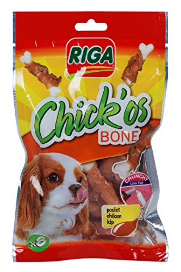 Picture of Riga Chick'os Bone Dog Treats, 80g