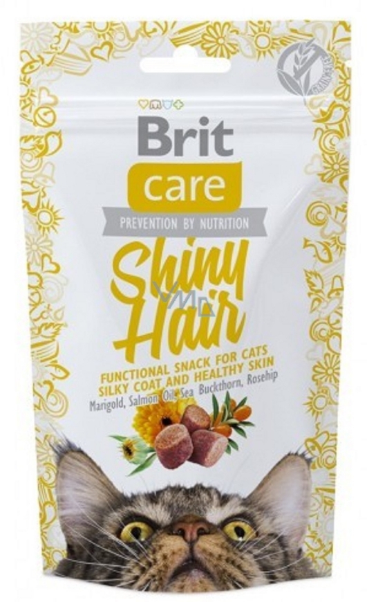 Picture of  Brit Care Cat Snack Shiny Hair 50G