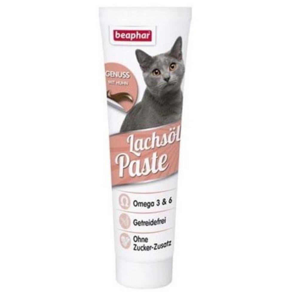 Picture of Beaphar Salmon Oil Paste Cats 100G