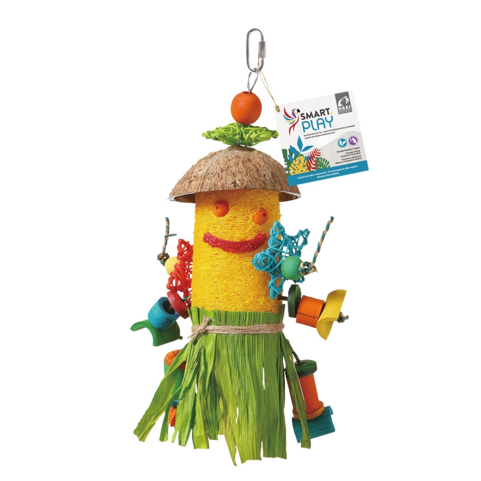 Picture of HARI Smart Play Loofah Man Bird Toy