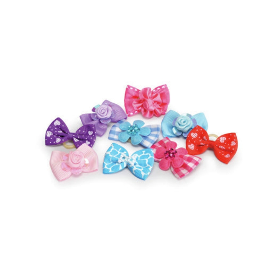 Picture of Camon Bows With Elastic-Assorted Colours X7P