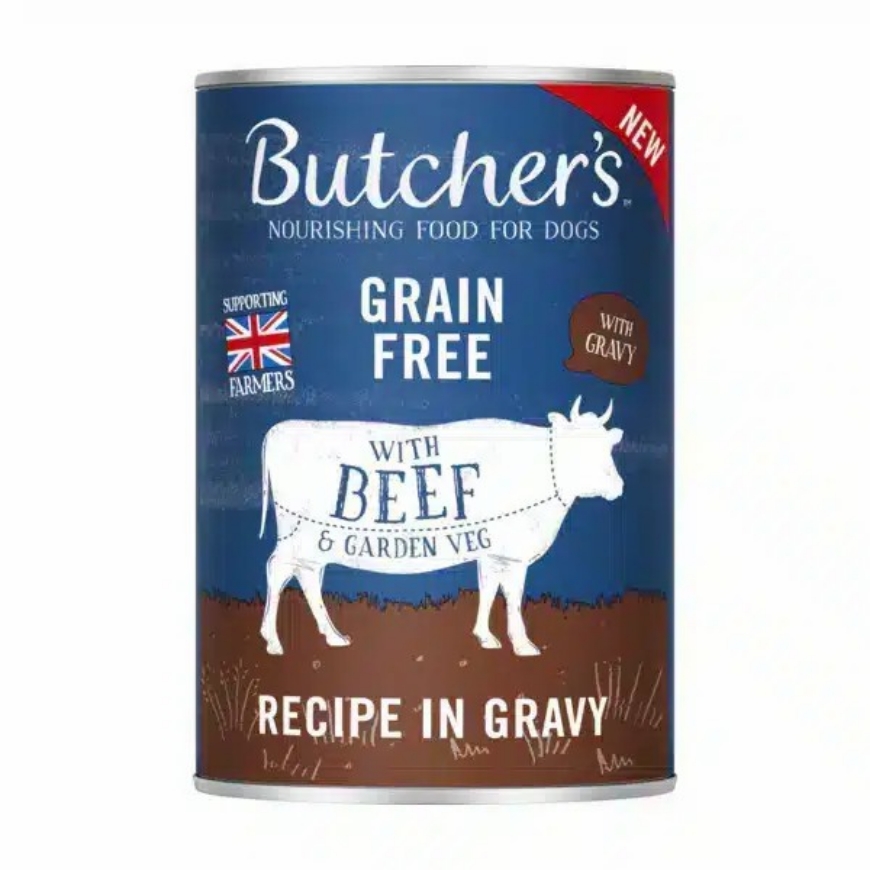 Picture of Butcher's Dog Wet Food Beef 400g