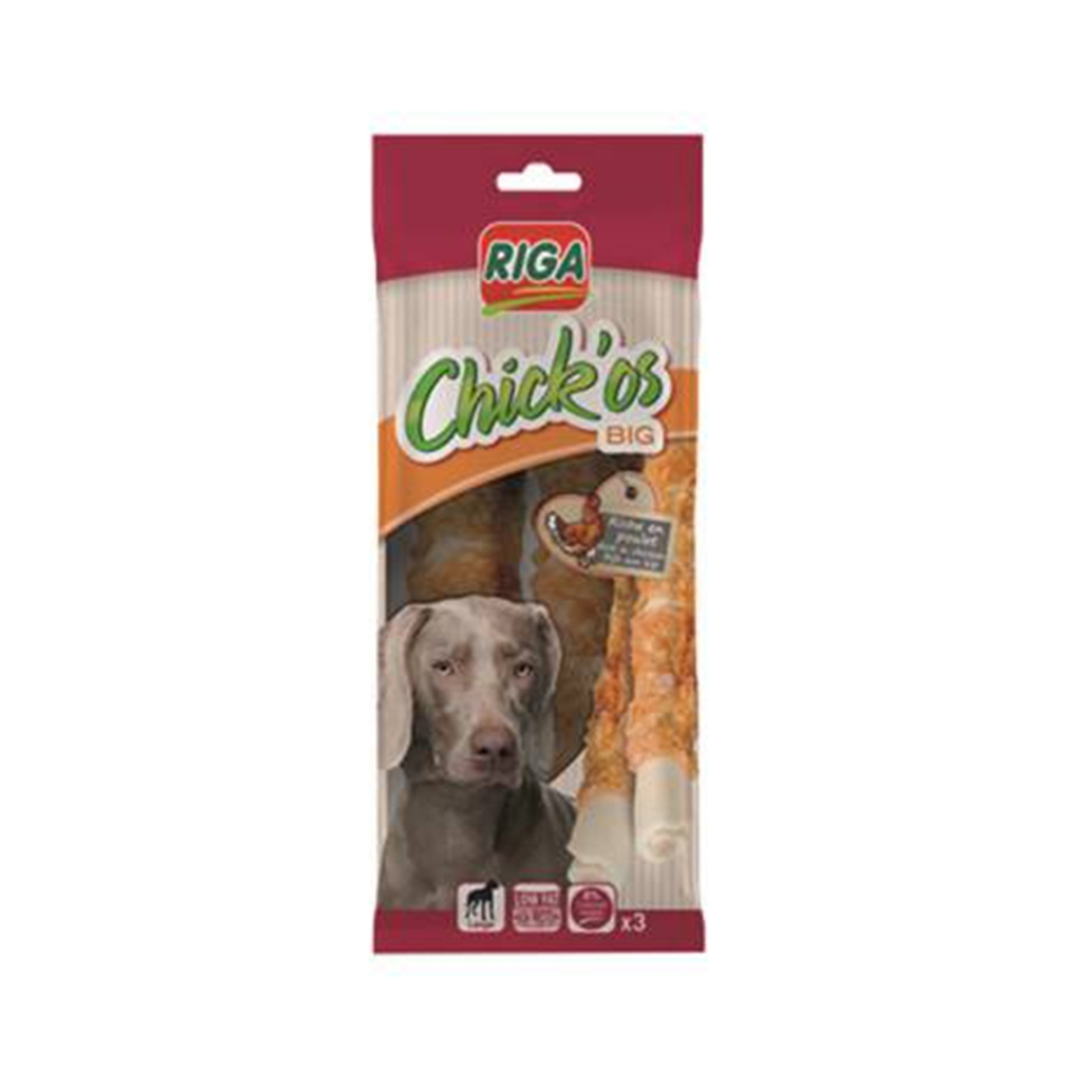 Picture of Riga Chick'Os Big Chicken Dog Treats - 160 g