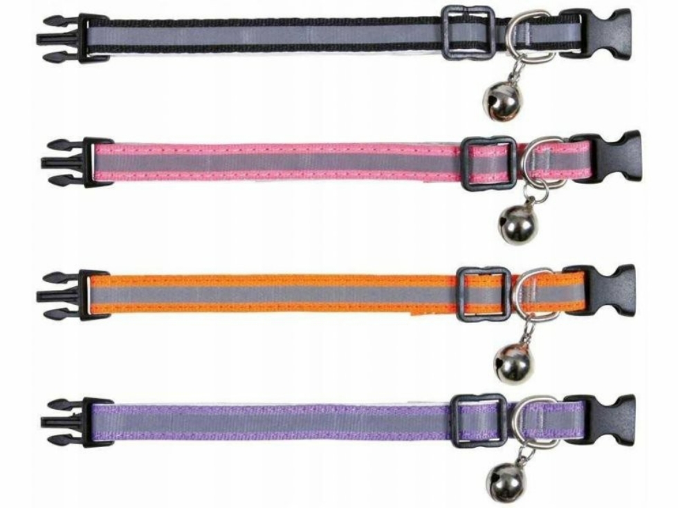 Picture of Trixie Kitten collar, reflective, nylon 41686