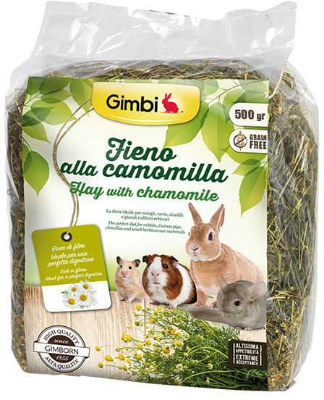Picture of Gimbi Natural Straw With Chamomile For Rabbits And Rodents